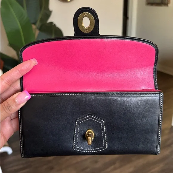 โโSOLDโโ๐ค๐๐คVTG COACH Legacy Ali Leather Wallet๐ค๐๐ค - Picture 8 of 16